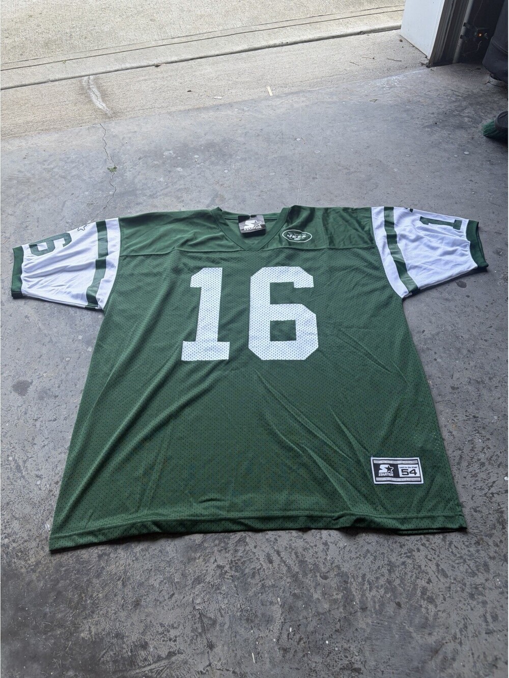 Rare!  DS 1998 Vinny Testaverde New York Jets Starter Football Jersey NWT 2XL 52